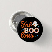 Halloween Boo Funny Ronde Button 3,2 Cm (Voorkant /achterkant)