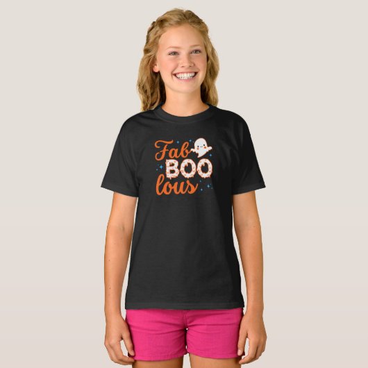 Halloween Boo Funny T-shirt (Voorkant volledig)