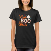 Halloween Boo Funny T-shirt (Voorkant)