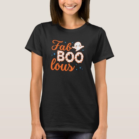 Halloween Boo Funny T-shirt (Voorkant)