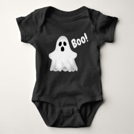 Halloween Boo Ghost Baby Bodysuit