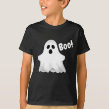 Halloween Boo Ghost Boy's T-Shirt