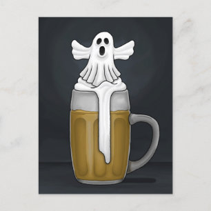 Halloween Boo Ghost Feestdagenkaart