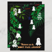Halloween Boo Ghost Ghouls Creepy Gory Dark Night (Voorkant / Achterkant)
