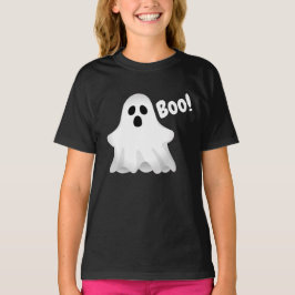 Halloween Boo Ghost Girl's T-Shirt