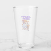 Halloween Boo Ghost Milk Tea Glass Cup Glas (Achterkant)