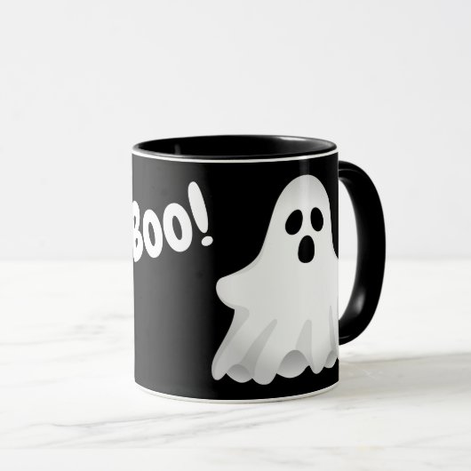 Halloween Boo Ghost Mok (Voorkant rechts)