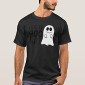 Halloween Boo Ghost Quote T-shirt (Voorkant)
