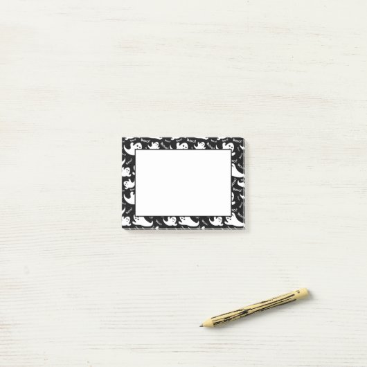 Halloween Boo Ghosts Post Opmerkingen Post-it® Notes (Op bureau)