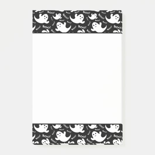 Halloween Boo Ghosts Post Opmerkingen Post-it® Notes (Voorkant)