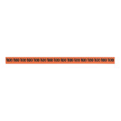 Halloween BOO Grosgrain Lint (Voorkant)