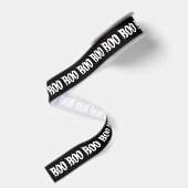 Halloween BOO Grosgrain Lint (Achterkant)