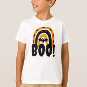 Halloween Boo Halloween Rainbow T-Shirt (Voorkant)