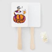Halloween Boo Handwaaier (Voorkant en achterkant)