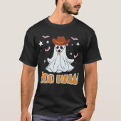 HALLOWEEN BOO HAW WILD WEST COWBOY GEEST T-SHIRT (Voorkant)