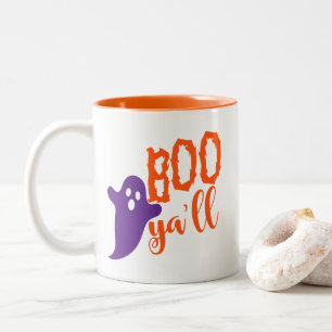 Halloween Boo koffiemok Tweekleurige Koffiemok