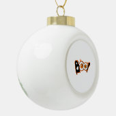 Halloween BOO! l Halloween 2021 Global Halloween Keramische Bal Ornament (Links)