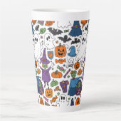 Halloween boo latte mok (Voorkant)