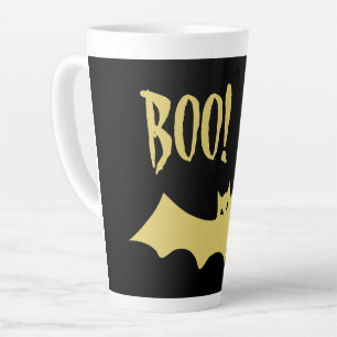 Halloween BOO latte Mok van Dichteres Adiela Akoo