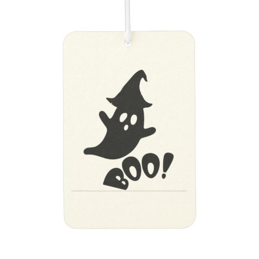 Halloween boo                 luchtverfrisser (Voorkant)
