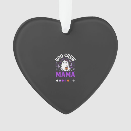 Halloween Boo Mama Magie Ornament (voorkant)