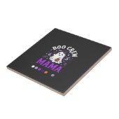 Halloween Boo Mama Magie Tegeltje (Zijkant)