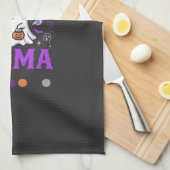 Halloween Boo Mama Magie Theedoek (Quarter Fold)