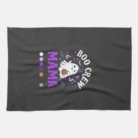 Halloween Boo Mama Magie Theedoek (Horizontaal)