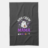 Halloween Boo Mama Magie Theedoek (Verticaal)