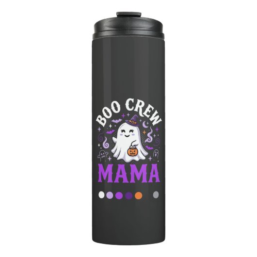 Halloween Boo Mama Magie Thermosbeker (Voorkant)