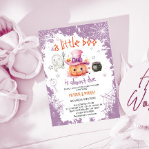 Halloween Boo Meisje Baby Shower
