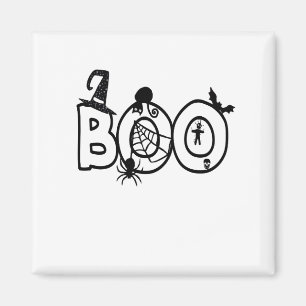 Halloween Boo met heksen Pet Black Cat Spider Magneet