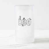 Halloween Boo met heksen Pet Black Cat Spider Matglas Bierpul (Center)