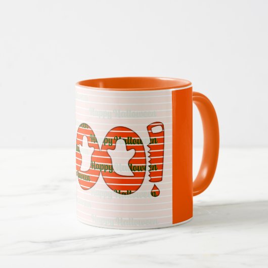 Halloween BOO Mok (Voorkant rechts)