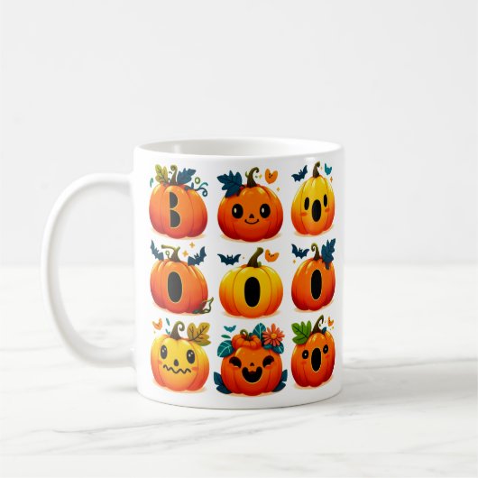 HALLOWEEN Boo-Mok Koffiemok (Links)