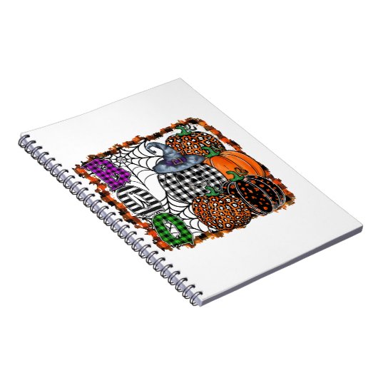 Halloween Boo          Notitieboek (Rechterzijde)