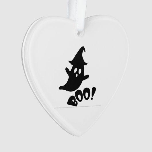 Halloween boo                 ornament (voorkant)