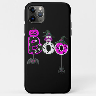 Halloween Boo Owl met Pet Spiders Boys Girl Case-Mate iPhone Case