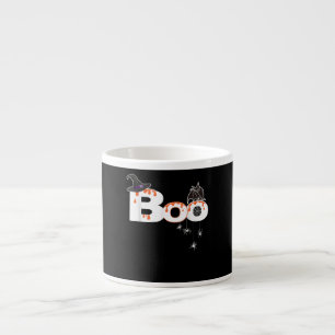 Halloween Boo Owl with Witch Pet Spider Kinder Gir Espresso Kop