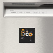 Halloween Boo Owl with Witch Pet Spiders Magneet (Insitu (Vaatwasser))