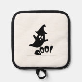 Halloween boo                 pannenlap (Voorkant)