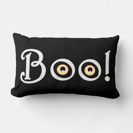Halloween BOO Pillow Fun Halloween Decor & Gifts Kussen (Voorkant)