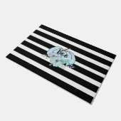 Halloween "Boo" Pompoen Deurmat (Schuin)