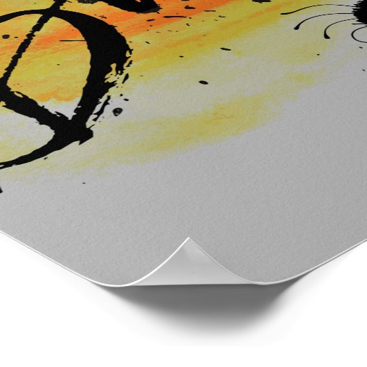 Halloween Boo Poster (Hoek)