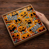 Halloween Boo Pumpkin | Papier voor pompoenen