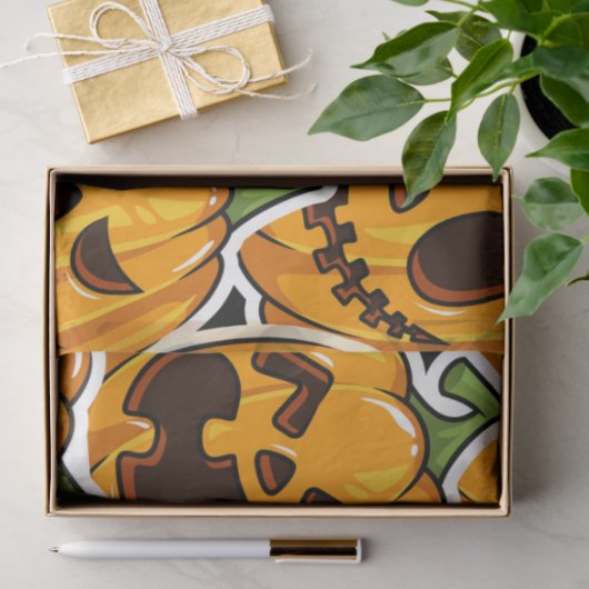 Halloween Boo Pumpkin | Papier voor pompoenen (Geschenk)