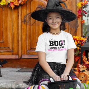 Halloween BOO Scare Away Borstkanker T-shirt