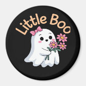 Halloween Boo Schattige Familie Magneet (Voorkant)