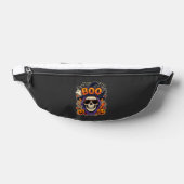 Halloween Boo Schedel Zonnebril Vector Heuptasje (Liggend)