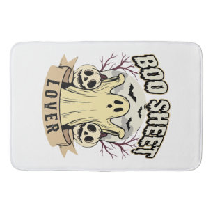 Halloween Boo Sheet Liefhebber Geest Maan Badmat